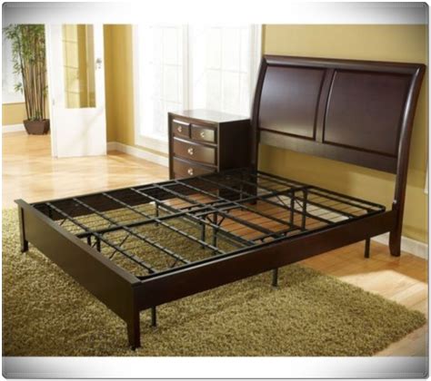 steel box spring replacement metal platform bed|platform beds vs box springs.